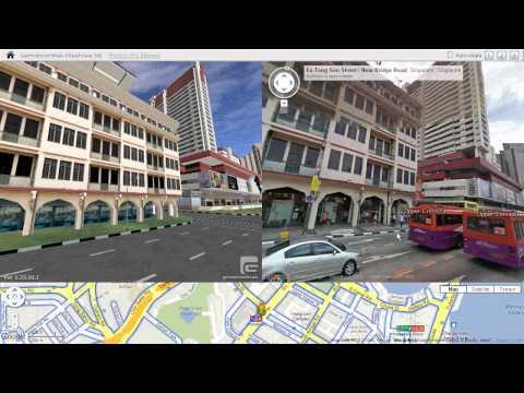 Google Streetview for 3d model validation