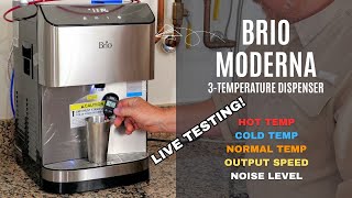 Brio Moderna Bottleless Water Dispenser – Cold & Hot Water Test 💦