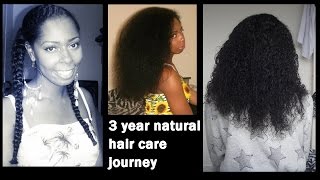 ★ 3 year natural hair care journey || Uk Natural Hair