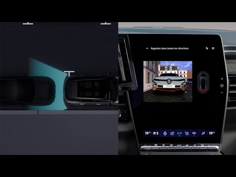 rear view camera - Austral full hybrid E-Tech - Renault