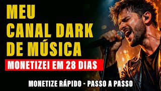 MONETIZEI meu canal de Música em 28 dias - Passo a passo