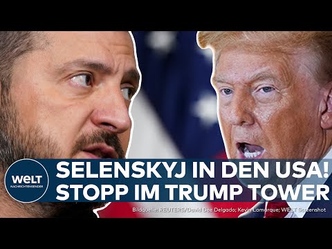 Video Thumbnail: KRIEG IN DER UKRAINE: Siegesplan! Selenskyj trifft sich mit dem Ex-Präsidenten im Trump Tower