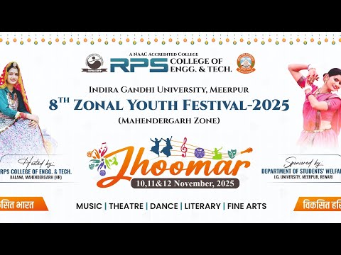 8th Zonal Youth Festival "Jhoomar 2025"