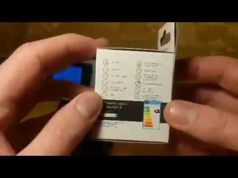 Экспресс-тест лампы  Видео ЛАМПА GAUSS ELEMENTARY MR16 3.5W 290LM 3000K GU5.3 LED 1/10/100 Артикул: 13514