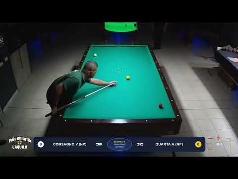 V.CONSAGNO VS A.QUARTA - STECCA - 2024/25 - FINALE 2° TROFEO PALABILIARDO - 22/06/2025