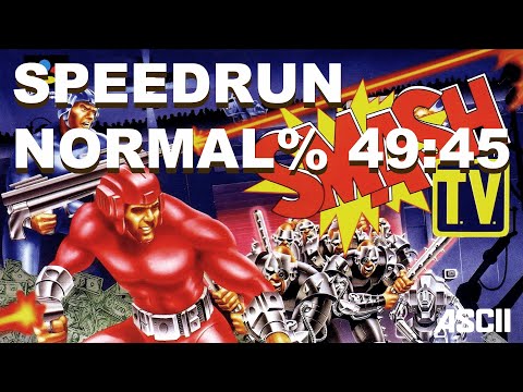 Super Smash TV SNES Speedrun Normal% PB 49m45s