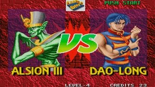 Breakers - Arcade Fighting Game - Playing as Alsion III (Visco/SNK)