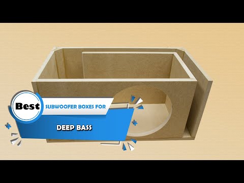 Top 5 Best Subwoofer Boxes For Deep Bass Review in 2026