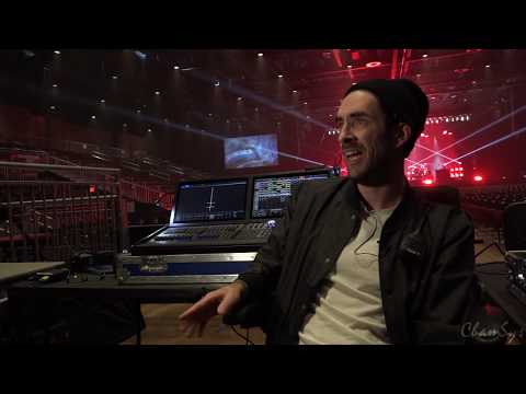 ChamSys MagicQ MQ500 Stadium on Marilyn Manson Tour