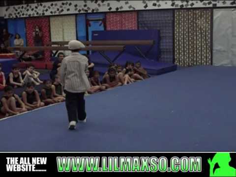 Tha BossKid Lil Maxso performing on his 10th Birthday at the Ontario Gymnast Club with KWAV.BIZ.