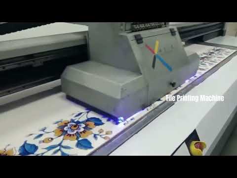 4 uv flatbed tiles printer, 80 kg, more than 15 sqm/h