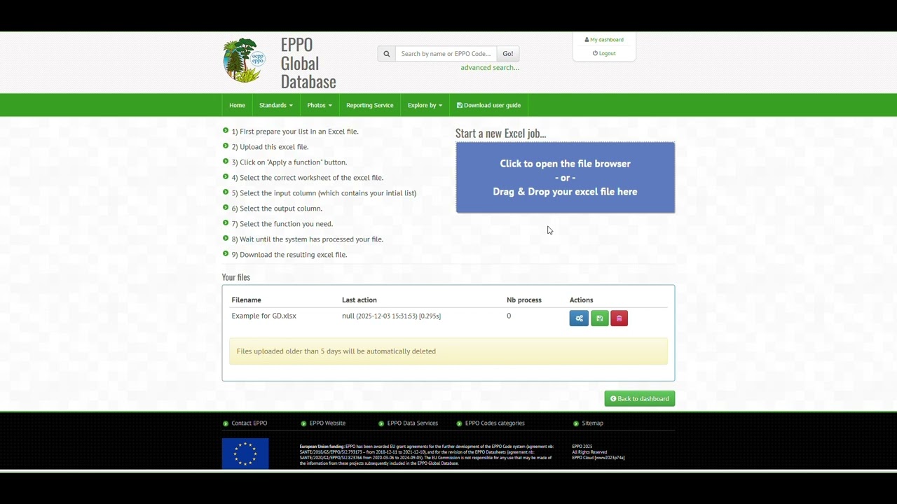 EPPO Codes Users Webinar 2025: Presentation 2 - EPPO Online Tools