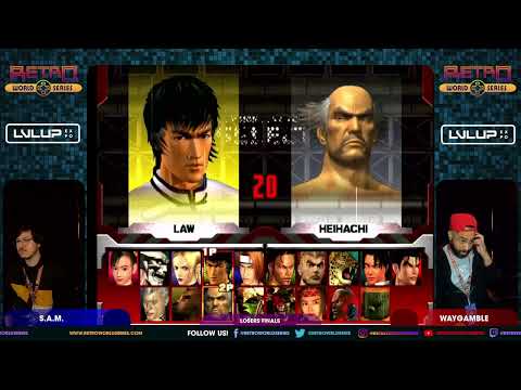 S.A.M.  vs WayGamble (Losers Finals) - Tekken 3 - LVL Up Expo 2023