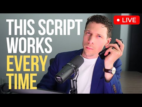 live cold calling real estate: $10,575 in 4 minutes