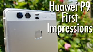 Huawei P9 Unboxing &amp; First Impressions: Dual Leica Cameras!