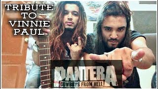 Girish Pradhan - Cowboys From Hell! A tribute to Vinnie Paul feat. Yogesh Pradhan (GATC)