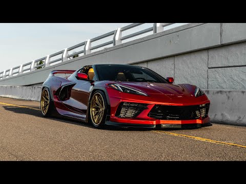 Pandem Rocket Bunny Corvette C8 Build from start to finish Fit Automotive