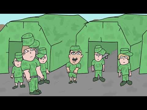 Baby Hitler Killer 4  (Animated Short) #animation #comedy #cartoon #artist #voiceactor #military