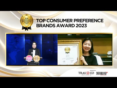 Ayu Gold Sabet Penghargaan Top Consumer Preference Brand Award 2023