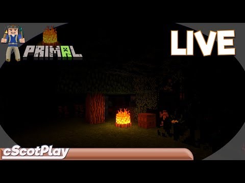 Primal Minecraft w/ cScot – Live Stream - 10 February 2018