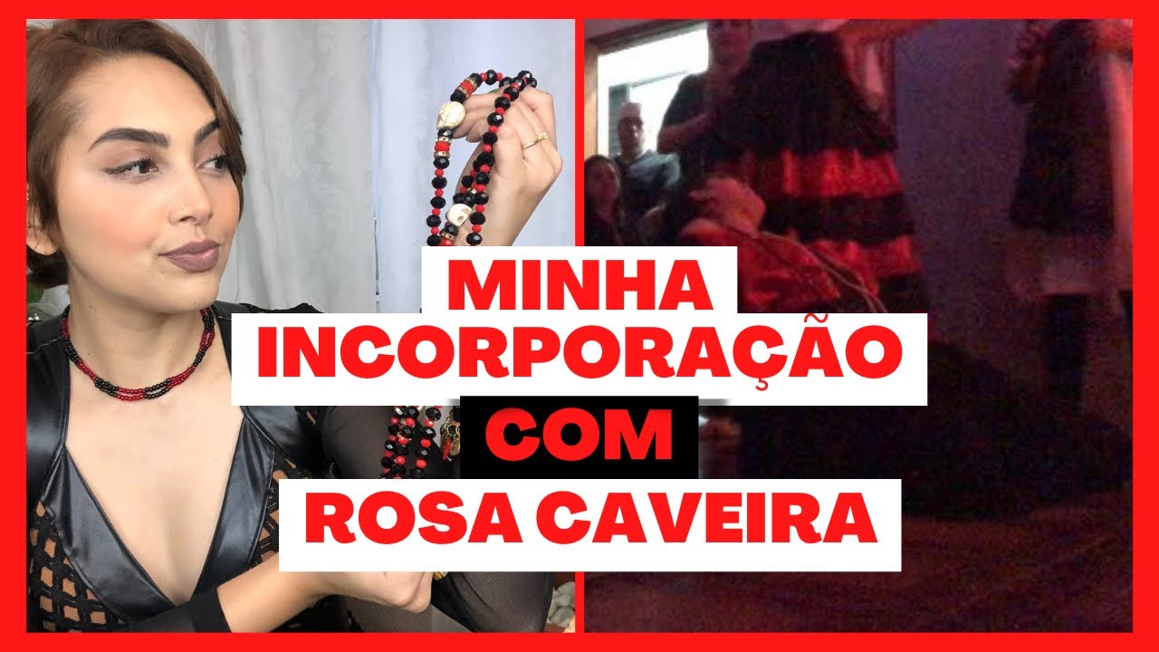 COMO FOI MINHA INCORPORAÇÃO COM ROSA CAVEIRA 💀 🌹 CHEGADA DE ROSA CAVEIRA - IMERSÃO PADÊ DE EXU