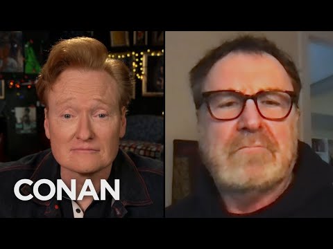Colin Quinn Doesn't Like Conan's Flashy Guitar | CONAN on TBS