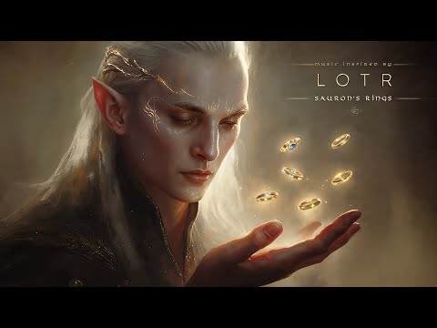 Sauron's Rings - One Ambient to Soothe Them All | LOTR Ambient Music