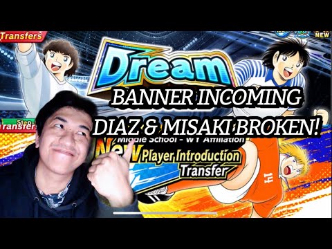 DIAZ WITH SHOOT 🌟 & MISAKI JY SUPPORT OP INCOMING! KLUIVOORT SUPPORT? CAPTAIN TSUBASA DREAM TEAM