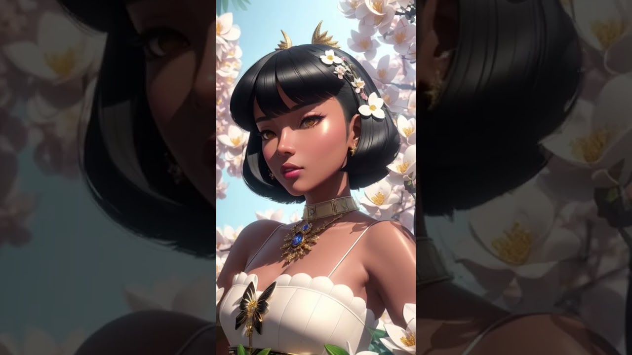 Nicole 🌸 #ai #aianimation #animationvideo #stablediffusion #deforum #aiart #midjourney #shorts