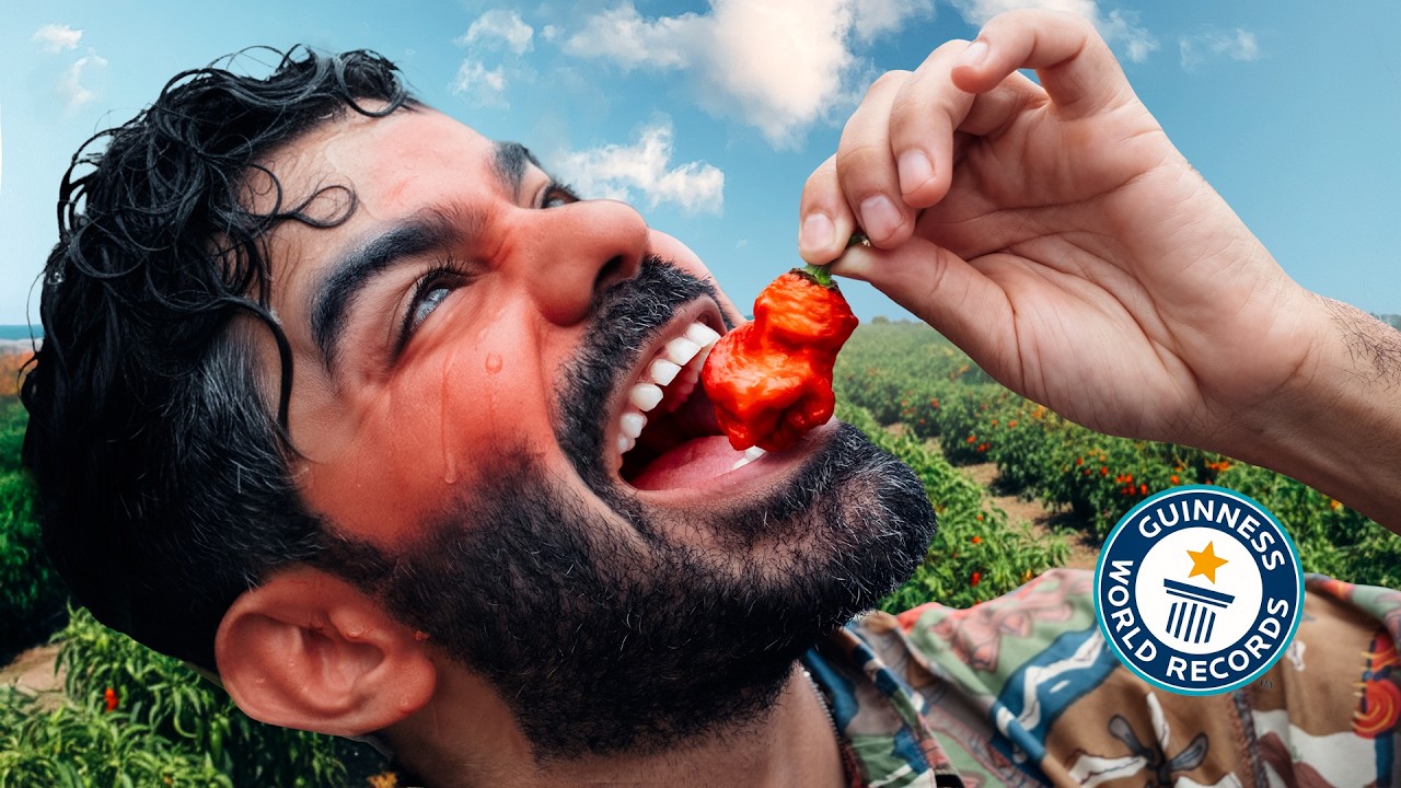 I Tried the World’s Hottest Pepper 🌶️ (I Couldn’t Breathe)