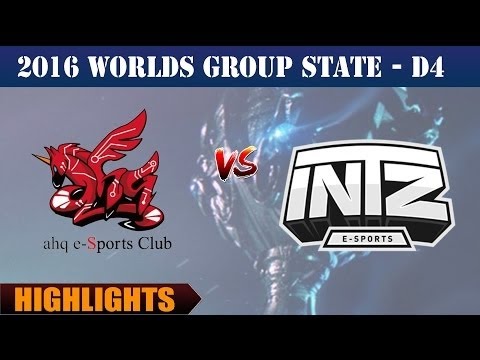 [Highlights] AHQ vs ITZ - LoL WCS 2016 D4 - Oct 02, 2016 | AHQ e-Sports Club vs INTZ e-Sports