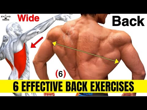 6 Effective Exercises for Bigger Back At Gym | Best Exercises to Build Bigger Back - Back Workout