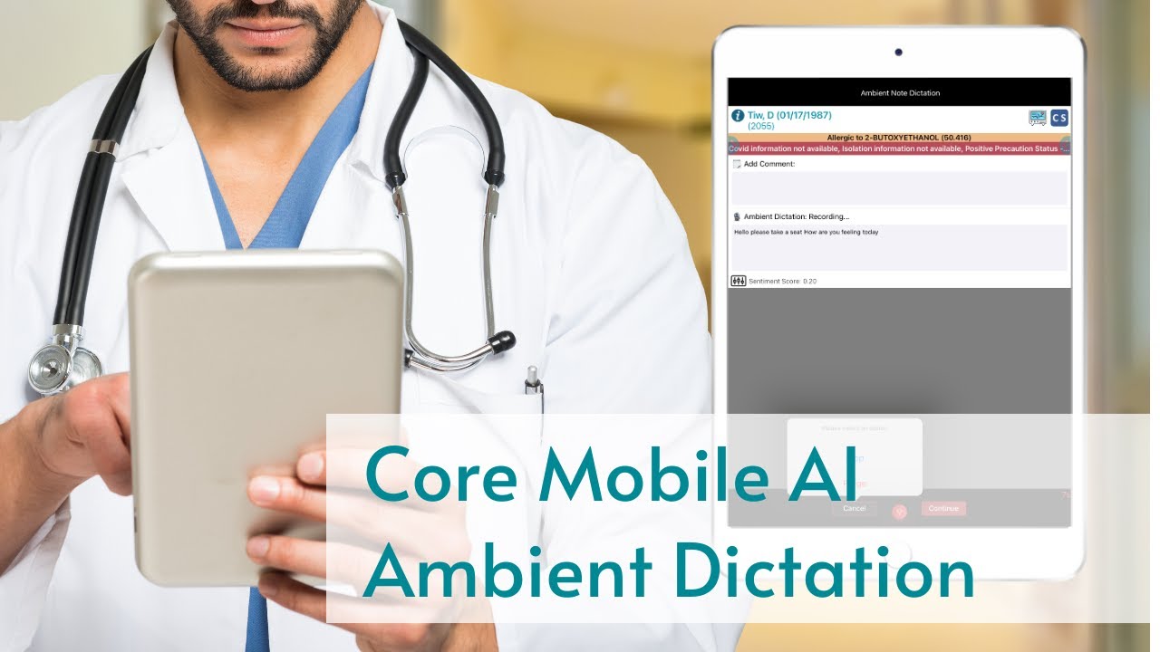 Core Mobile Ambient AI video