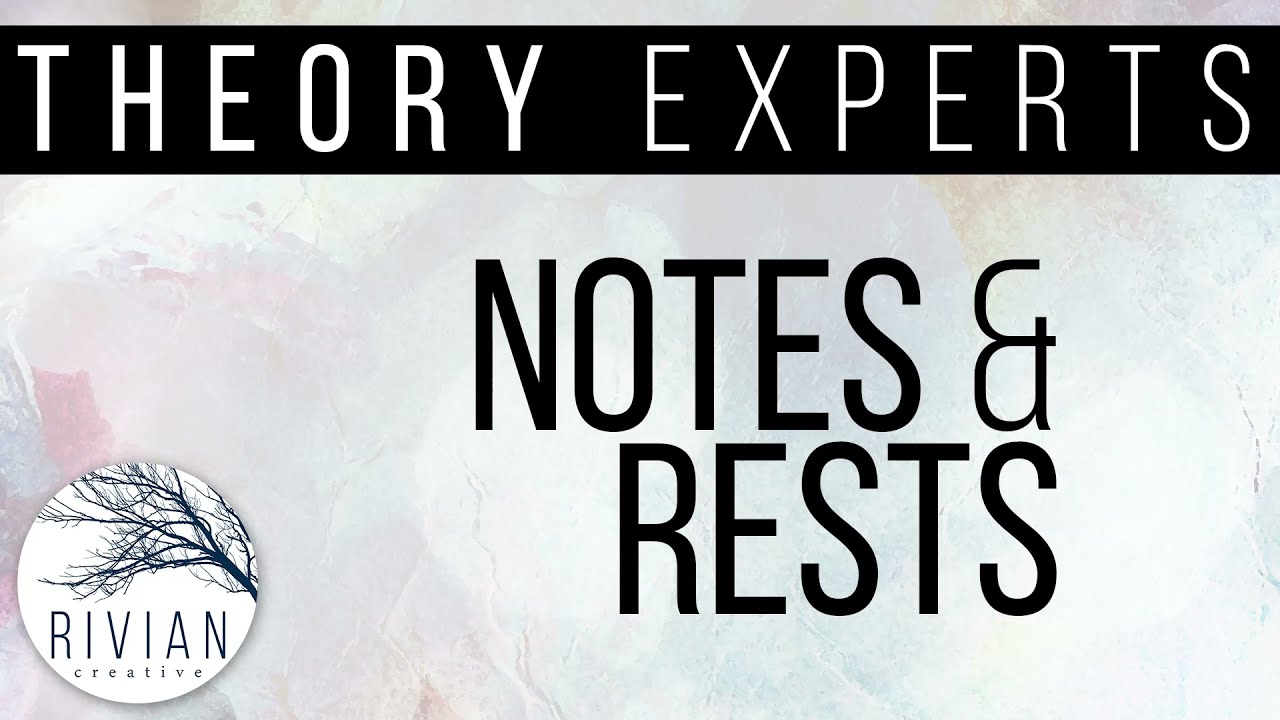 Music Notes and Rests for Theory Experts Curriculum by Rivian Creative