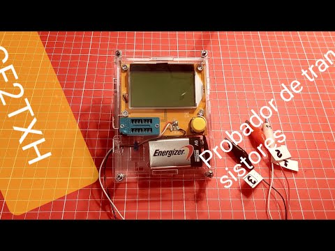 Provador de transistores M Tester V2.07     CE2TXH  * 107