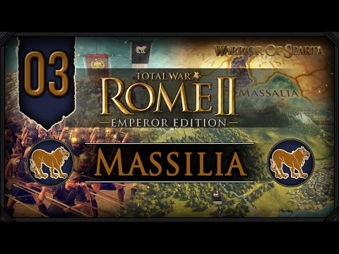 Total War Rome II: Emperor Edition ~ Massilia Campaign #3 - Latin Takedown!