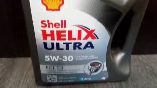 Shell Helix Ultra ECT C3 5W-30 4 л - відео 1