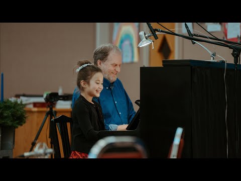 "Jingle Bells" (Kyna and Craig Jensen, piano duet)