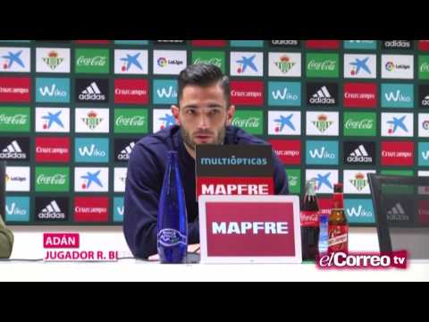 Adán: «Decir que estoy mal en el Betis sería una falta de respeto»