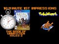 10 Minute 1st Impressions The Book Of Unwritten Tales 2