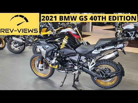 New 2021 BMW R1250GS – Edition 40 Years GS!