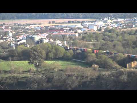 COMBÓIO MERCADORIAS LINHA DA BEIRA BAIXA EM ABRANTES 16 MARÇO 2016
