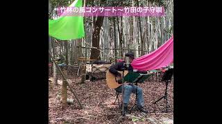 竹田の子守唄　竹林の風コンサート #弾き語り #歌ってみた #オープンマイク #昭和歌謡カバー #cover