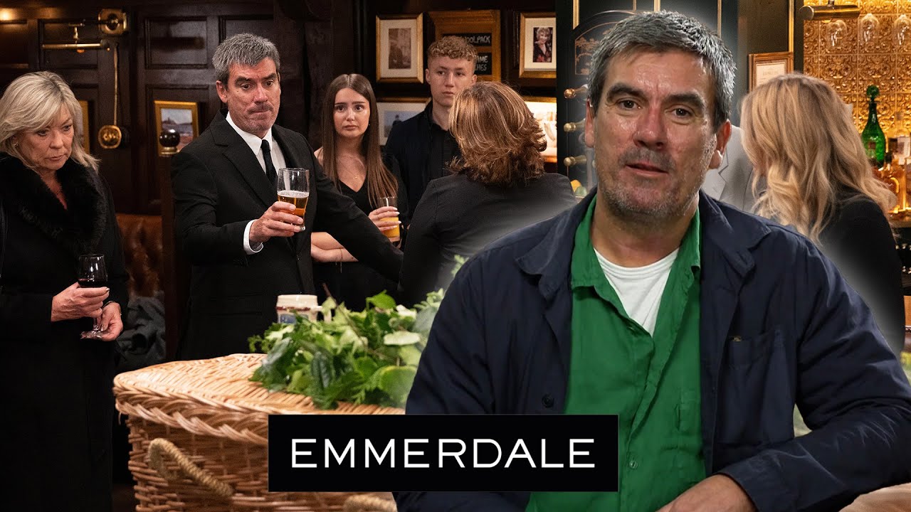 Emmerdale's Jeff Hordley Drops Hints on Returning Dingle at Zak's Funeral