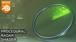 Animated Radar effect in blender - TUTORIAL