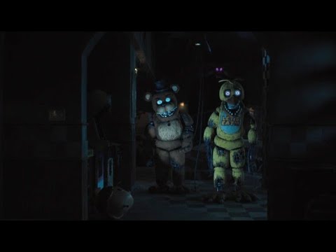 Five Nights At Freddy's 2| The Animatronics Attack Mike And Vanessa Scene| 