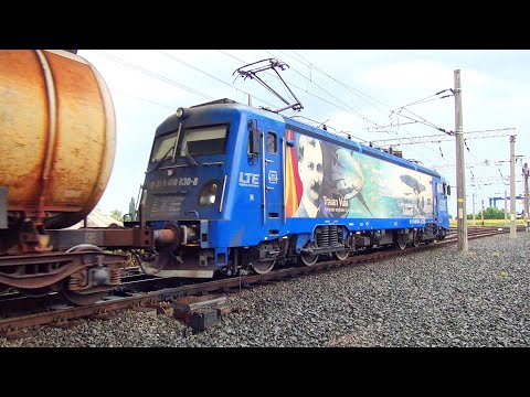 LEMA  480 030-8 ca marfar LTE-freight train- sosește la Curtici-Super mecanici-25.08.2020