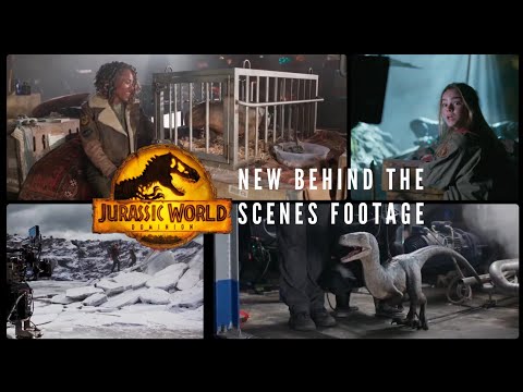 New Behind the Scenes Footage Reveals the Dimetrodon and Much More! | Jurassic World Dominion