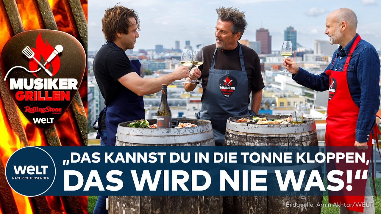 THOMAS ANDERS über Russland, Dieter Bohlen, Modern Talking und KI-Musik | WELT Musikergrillen