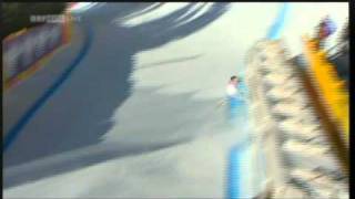 2. Schwerer Sturz in Wengen 15.01.2011